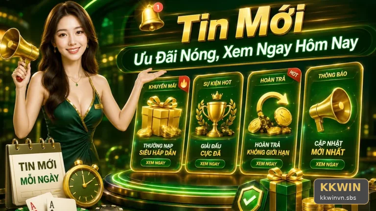 Khuyến Mãi KKWIN: Đọc Chi Tiết Giao Diện Tin Mới, Ưu Đãi Và Điều Kiện – Hướng Dẫn Người Mới Hiểu Luật Trước Khi Sử Dụng Tiền Thật | Góc Kiểm Chứng Theo Tên Miền kkwinvn.sbs