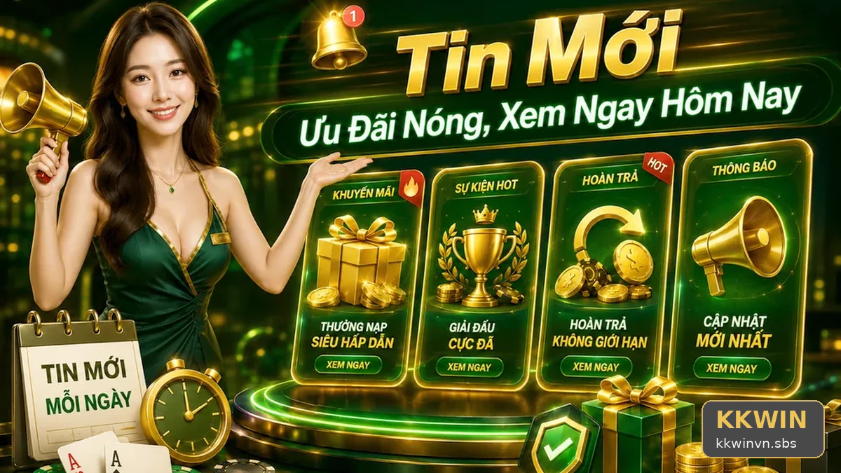 Khuyến Mãi KKWIN: Đọc Chi Tiết Giao Diện Tin Mới, Ưu Đãi Và Điều Kiện – Hướng Dẫn Người Mới Hiểu Luật Trước Khi Sử Dụng Tiền Thật | Góc Kiểm Chứng Theo Tên Miền kkwinvn.sbs
