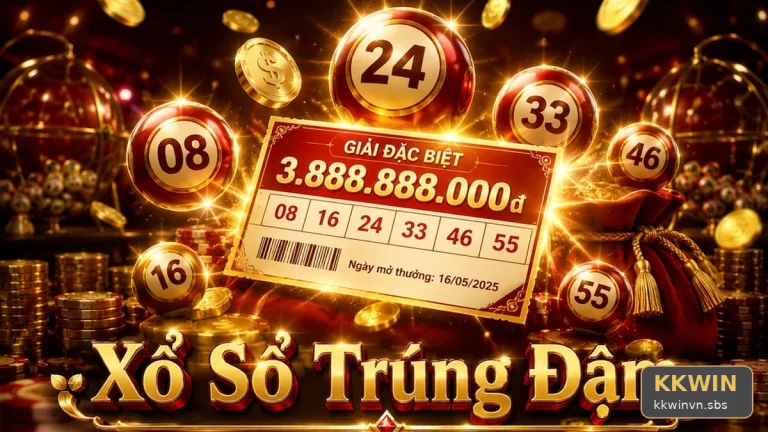 Vệt mực loang trên cuống vé số: Lát cắt giao diện xổ số KKWIN
